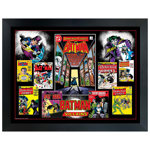 Frameworth Batman Villians Framed Collage