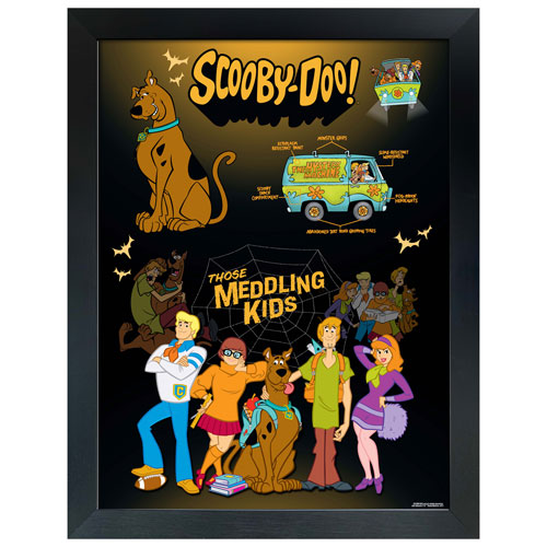 Frameworth Scooby-Doo Meddling Kids Framed Collage