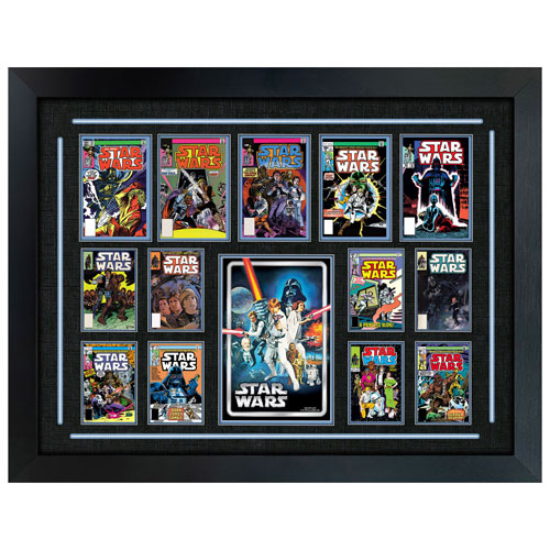 Frameworth Star Wars Comic Book Framed Collage