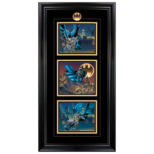 Frameworth Batman Triple Action Framed Print