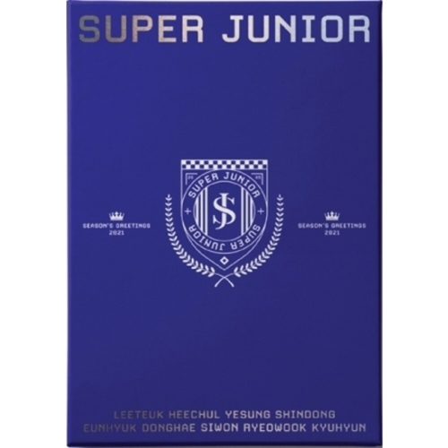 Super Junior - 2021 Season's Greetings (incl. 2021 Desk Calendar, Hard Cover Diary, Frame+Postcard Calendar Set, Folded Poster Calendar Set, Sticker