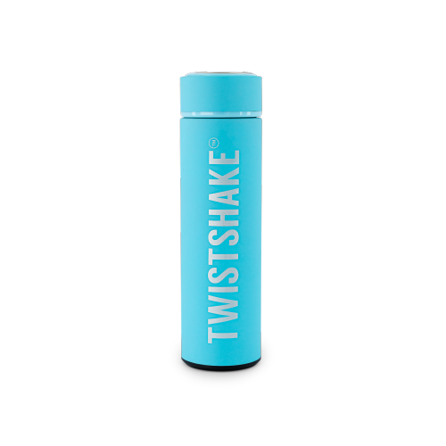 Twistshake Hot ou Cold Bottle 420&nbsp;ml bleu pastel