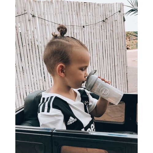 Twistshake Straw Cup 360ml 6+m Pastel Grey