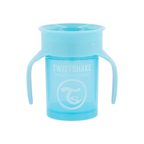 Twistshake 360 Cup 6+m Pastel Blue