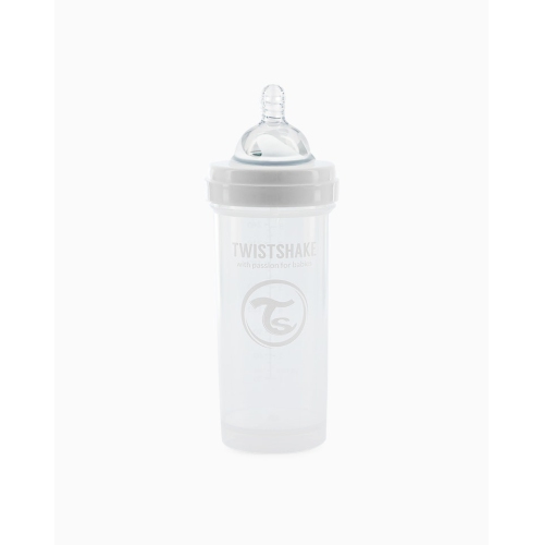 Twistshake Anti-Colic Baby Bottle 260ml White