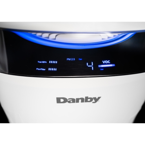 Refurbished - Danby True Hepa Filter Air Purifier in White