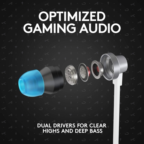 Refurbished Good - Logitech G333 K/DA Gaming Earphones (League of