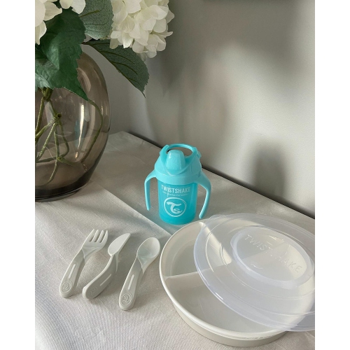 Bol Twistshake blanc, 6+M.