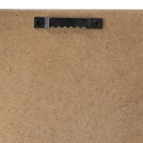 Affiche murale en bois rustique Welcome - 24 po - Blanc