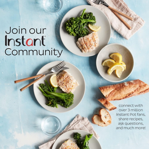 Instant Vortex Plus XL 8-quart Dual Basket Air Fryer Oven, From the Makers of Instant Pot, 2 Independent Frying Baskets, ClearCook Windows,