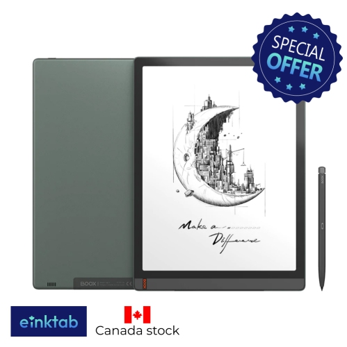 BOOX  " Tab X 13.3"" E-Ink Tablet 6GB / 128GB A4-Sized Epaper Tablet Bundled With Case"