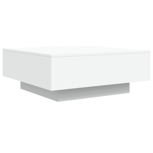 vidaXL Coffee Table White 80x80x31 cm Engineered Wood