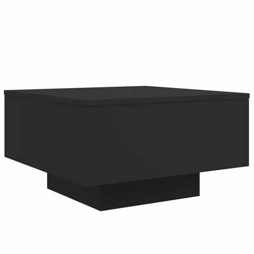 VIDAXL  Coffee Table 55X55X31 Cm Engineered Wood In Black
