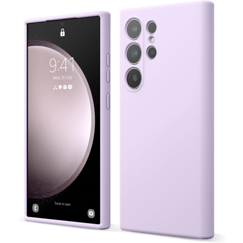 elago Compatible with Samsung Galaxy S24 Ultra Case, Liquid Silicone Case, Full Body Protective Cover, Shockproof, Slim Case, Anti-Scratch Soft