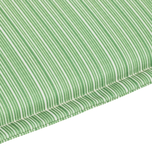 Outsunny 2-Piece Patio Chair Cushions Pillows, Seat Replacement Patio Cushions Set with Ties, Button Tufted for Indoor Outdoor Garden Furniture, Green