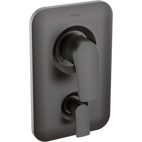 Moen T2810BL Method Posi-Temp with Built-in 3-Function Transfer Valve Trim Kit, Valve Required, Matte Black