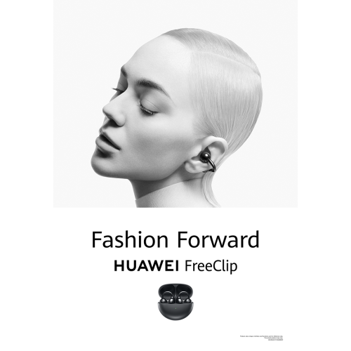 FreeClip de HUAWEI, écouteurs boutons ouverts, design révolutionnaire, port léger comme une plume, ai Crystal-Clear Call, longue autonomie,