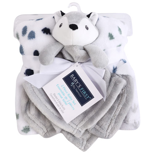 Ensemble 2 pièces avec couverture et toutou de Nemcor - Renard