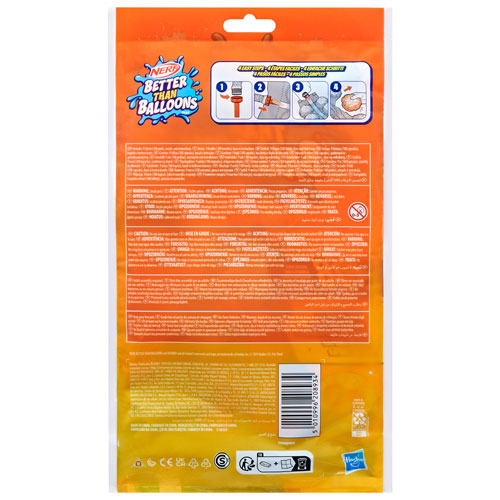 Ballons Better Than Balloons de Nerf - 108 capsules