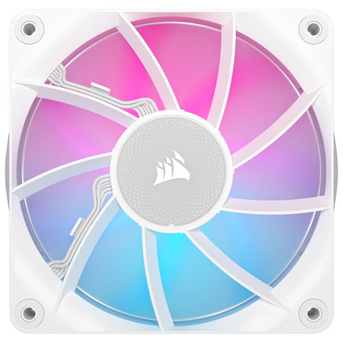 Corsair RX120 RGB 120mm PWM Case Fan - White