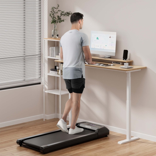 Tapis de marche sous le bureau SuperFit 0,6-3,8MPH avec télécommande et écran DEL
