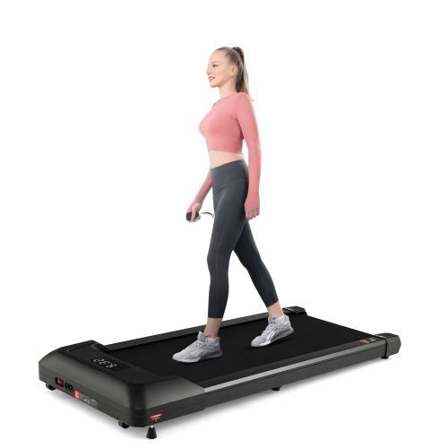 Tapis de marche sous le bureau SuperFit 0,6-3,8MPH avec télécommande et écran DEL