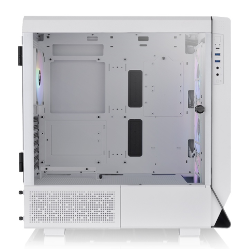 Thermaltake Case CA-1X5-00M6WN-00 Ceres 500 TG ARGB Snow MidTower 1x3mm Tempered Glass White Retail