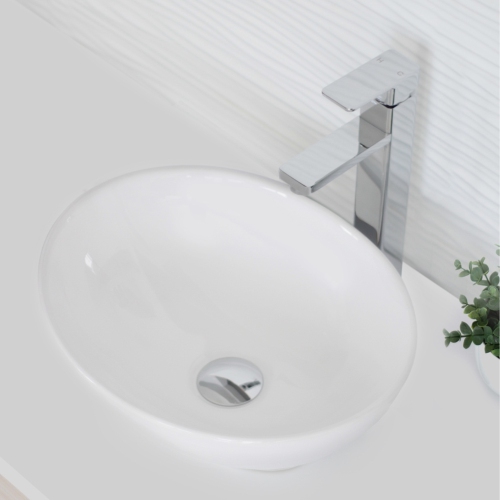 OPEN BOX A - Bathroom Vanity Sink Pop-Up Drain without Overflow in Polished Chrome Finish D-702C