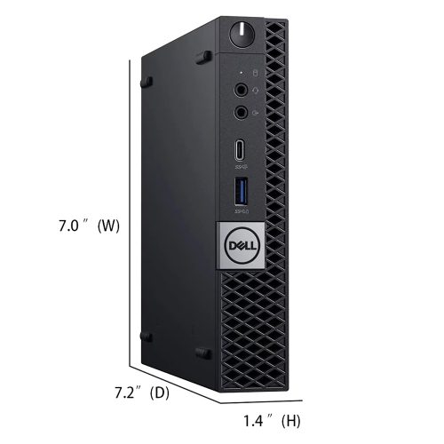 Refurbished - Desktop PC Dell OptiPlex 7050 Tiny/ Micro Computer, Intel Core i5 7th Gen Processor, 32GB DDR4 RAM, 512GB M.2 SSD, Windows 10 Pro,