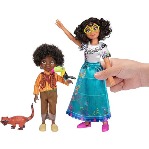 Roll over image to zoom inDisney Encanto Encanto Mirabel and Antonio Fashion Doll Play Pack Standard