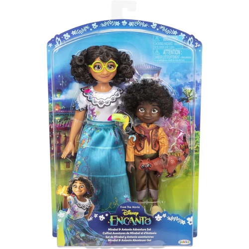 Roll over image to zoom inDisney Encanto Encanto Mirabel and Antonio Fashion Doll Play Pack Standard