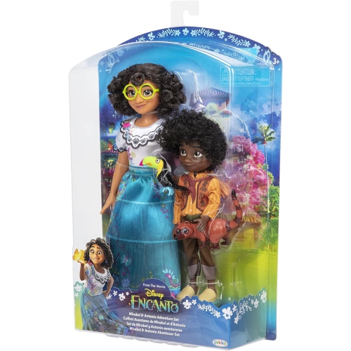 Roll over image to zoom inDisney Encanto Encanto Mirabel and Antonio Fashion Doll Play Pack Standard