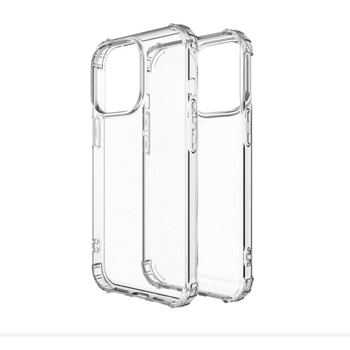 Mobile Magic For iPhone 15 Plus Shockproof Transparent Thick TPU Case Cover - Clear