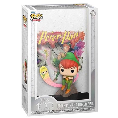 Funko Pop! Movie Poster Disney 100th Anniversary Peter Pan Vinyl Figure Peter Pan and Tinker Bell #16