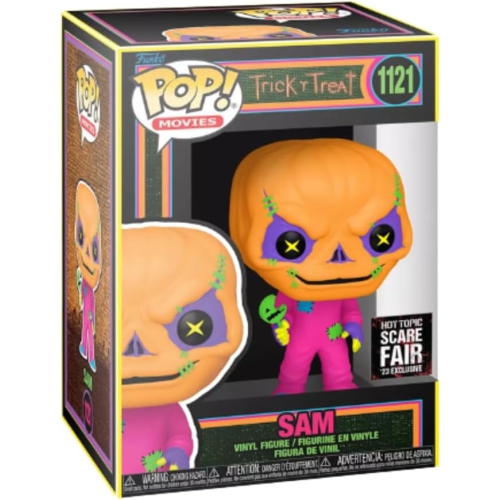 FUNKO  Pop Movies Trick 'r Treat Vinyl Figure Sam #1121 Hot Topic Scare Fair '23 Exclusive
