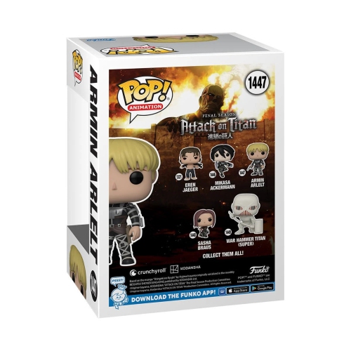 Funko Pop! Animation Attack on Titan Vinyl Figure Armin Arlert #1447