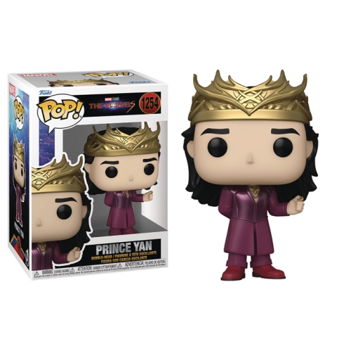 FUNKO  Pop Marvel The Marvels Vinyl Bobble-Head Prince Yan #1254