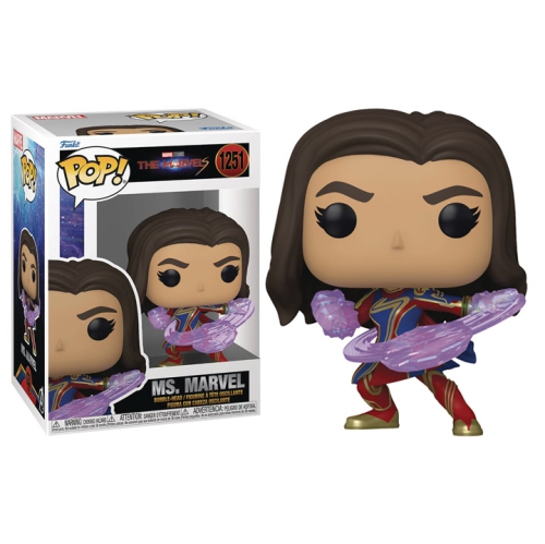 Funko Pop! Marvel The Marvels Vinyl Bobble-Head Ms. Marvel #1251