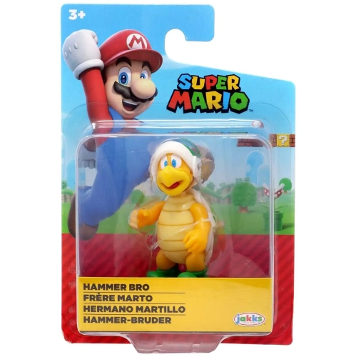 JAKKS PACIFIC  Super Mario: Hammer Bro World Of Nintendo 2.5" Action Figure