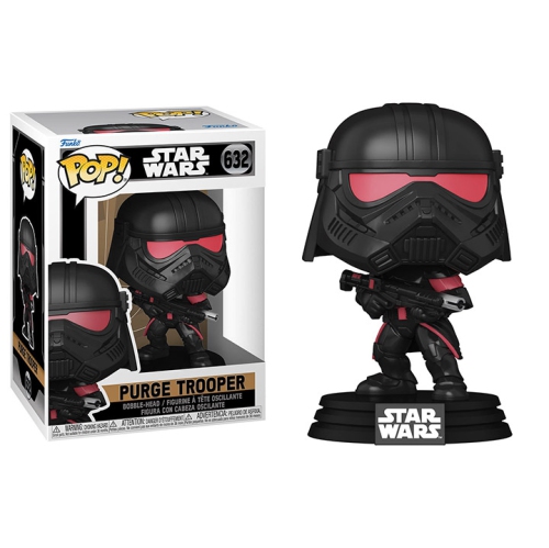 FUNKO  Pop Star Wars Obi-Wan Kenobi Vinyl Bobble-Head Purge Trooper (Battle Pose) #632 Looks great and in great condition