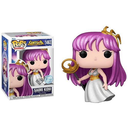 FUNKO  Pop Animation Saint Seiya Vinyl Figure Saori Kido (Diamond Collection) #1463 Special Edition