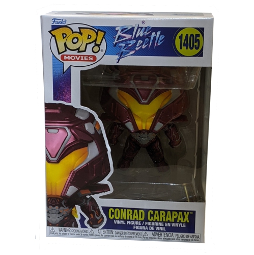 FUNKO  Pop Movies Beetle Vinyl Figure Conrad Carapax #1405 In Blue