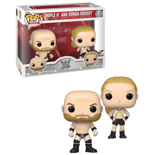 Funko Pop! WWE Vinyl Figure Triple H and Ronda Rousey