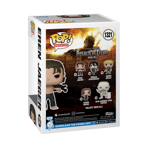 Figurine Pop! De Funko Animation Attack on Titan Vinyl figurine Eren Jaeger no 1321