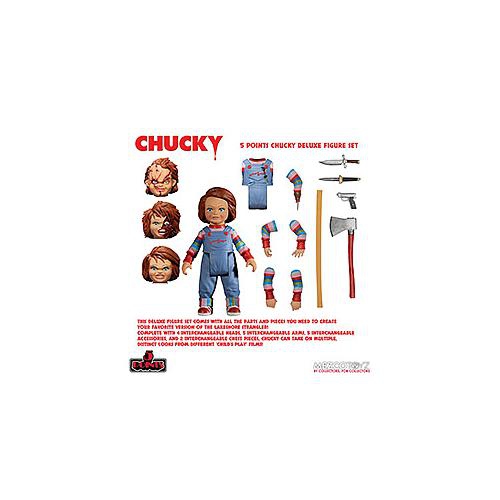 MEZCO TOYZ  5 Points: Chucky Deluxe Set