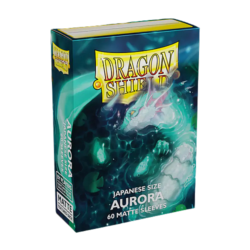 Arcane Tinmen Dragon Shield Sleeves Japanese Size: Matte Aurora 60 Sleeves per Pack AT-11158