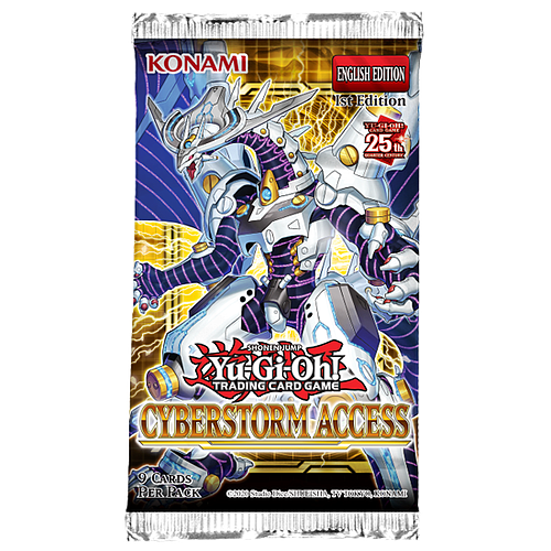 Konami YuGiOh! Trading Card Game: Cyberstorm Access Booster Pack Yu-Gi-Oh! 9 cards per pack