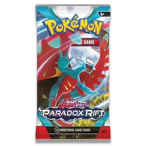 Jeu de cartes à collectionner Pokémon USA : Ensemble d'extension de 10 cartes de l'univers Paradox Rift de Scarlet & Violet
