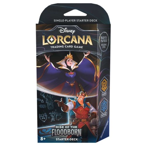 Ravensburger Disney Lorcana Trading Card Game: Rise of the Floodborn Starter Deck - Tactical Teamwork