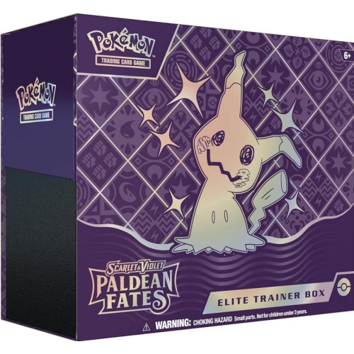 Pokemon USA Pokemon Trading Card Game: Scarlet & Violet Paldean Fates Elite Trainer Box